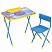 превью Комплект детской мебели голубой КОСМОС: стол + стулпеналBRAUBERG NIKA KIDS532634