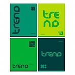 Тетрадь 48л., А5, клетка BG «Monocolor. Green trend»