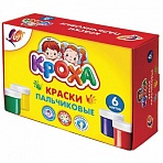 Краски пальчиковые Луч 6 цветов по 40 мл