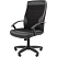 превью Кресло для руководителя Комус Мебель (Easy Chair) Easy Chair 639 чёрное (экокожа/ткань, пластик)
