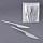 Одноразовые ножи, комплект 4000 шт. (20 упаковок по 200 штук), «Эконом», пластиковые, 165 мм, белые