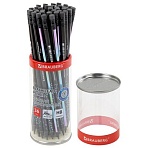 Карандаш чернографитный с принтом BRAUBERG «CATS», 1 шт., HB, с ластиком