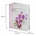 превью Фотоальбом BRAUBERG на 100 фотографий 10×15 см, твердая обложка, «Орхидеи», бело-розовый