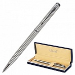Ручка подарочная шариковая GALANT «Arrow Chrome», корпус серебристый, хромированные детали, пишущий узел 0.7 мм, синяя