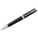 Ручка шариковая Parker «Ingenuity Black СT» 1.0мм, черная, подарочная упаковка
