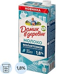 Молоко Домик в деревне ультрапастеризованное безлактозное 1.8%, 924 мл