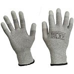 Перчатки защитные антиста SCAFFAAntistatPULite PU1350AL-LG нейлон с п/у р10