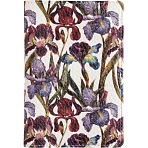 Обложка для паспорта Bruno Visconti Flora Ирисы экокожа разноцветная