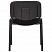 превью Стул для персонала и посетителей «ISO», черный каркас, ткань черная