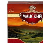 Чай Майский «Сердце Цейлона», черный, 100 пакетиков по 1.7г