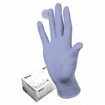 Перчатки нитриловые смотровые, КОМПЛЕКТ 100 пар (200 шт. ), повышенная чувствительность, S, DERMAGRIP «Ultra»