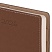 превью Ежедневник датированный 2026, А5, 143×218 мм, BRAUBERG «Journal», под кожу, застежка, держатель для ручки, органайзер, коричневый
