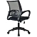 превью Кресло офисное Комус Мебель (Easy Chair) 396 чёрное (ткань/сетка, пластик)
