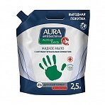 Мыло жидкое Aura Antibacterial Active Herb c антибактериальным эффектом 2.5 л