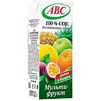 Сок АВС мультифруктовый слим 0.2л
