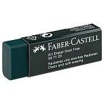Ластик Faber-Castell «Dust-Free», прямоугольный, картонный футляр, 45×22×13мм, темно-зеленый