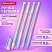 превью Ручка гелевая BRAUBERG GRADE PASTEL, СИНЯЯ, игольчатый узел 0.5 мм, линия письма 0.3 мм