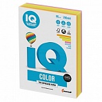Бумага цветная IQ COLOR (А4,80г,4цв. GN/GB/OR/PI по 50л.) пачка 200л.