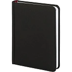Ежедневник недатированный Attache Velvet искусственная кожа A6+ 136 листов черный (112×155 мм)