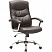 превью Кресло для руководителя Easy Chair 550 TR черное (рециклированная кожа, хромированный металл)