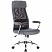 превью Кресло для руководителя Easy Chair 591 TC черное/серое (сетка/ткань/хромированный металл)