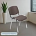 превью Стул офисный Easy Chair Изо коричневый (искусственная кожа, металл) (550733)