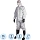 Комбинезон одноразовый с капюшоном Lakeland MicroMAX NS CoolSuit белый/синий 45-55 г/кв.м (размер 58-62, XXL, EMNC428)