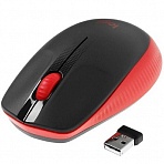 Мышь компьютерная Logitech M190, опт, беспров, USB, крас/чер