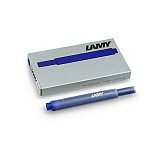 Картридж чернильный для перьевой ручки LAMY T10, Синий, 5 шт./уп., 1602077