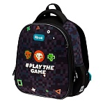 Ранец Först F-Top облегченный «Play the game» 36×28×15см, 2 отделения, 2 кармана, анатомическая спинка