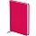 Ежедневник недатир. A5, 136л., кожзам, OfficeSpace «Winner», ярко-розовый