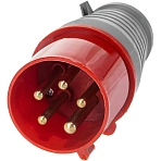Вилка эл. каб. IEK 32А 3P+PE+N 380В IP44 ССИ-025 PSR02-032-5