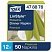 превью Салфетки бумажные Tork LinStyle Premium 478876 39×39 см зеленые 1-слойные 50 штук в упаковке