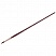превью Кисть художественная синтетика бордовая Гамма «Вернисаж», круглая №16, длинная ручка