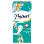 Прокладки женские ежедневные Discreet «Deo WaterLily Multiform», 20шт. 