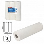 Простыни бумажные рулонные с перфорацией LAIMA UNIVERSAL КОМПЛЕКТ 3 шт., 2-слойные, 0.5×100 м, 17+17 г/м2, 630360