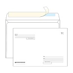 Конверт C4, OfficeSpace, 229×324мм, с подсказом, б/окна, отр. лента