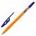 превью Ручка шариковая BRAUBERG «ULTRA ORANGE», СИНЯЯ, узел 0.7 мм, чернила ГЕРМАНИЯ, наконечник ШВЕЙЦАРИЯ