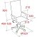 превью Кресло для руководителя Комус Мебель (Easy Chair) 528 чёрное (натуральная кожа с компаньоном, алюминий)