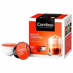 Кофе в капсулах COFFESSO «Dolce Caramel» для кофемашин Dolce Gusto, 16 порций