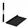 Бумага гофрированная (креповая) ПЛОТНАЯ, 32 г/м2, черная, 50×250 см, в рулоне, BRAUBERG