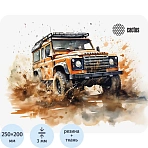 Коврик для мыши Cactus Jeep 250×200×3 м м (CS-MP-D11S)