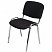 превью Стул офисный Easy Chair Изо черный (ткань, металл хромированный)