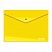 превью Папка-конверт на кнопке Berlingo, А4, 180мкм, непрозрачная, желтая