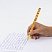 превью Ручка шариковая BRAUBERG SOFT TOUCH GRIP «LINES», СИНЯЯ, мягкое покрытие, узел 0.7 мм