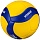 Мяч волейб. трен. MIKASA VS170W-Y-BL, р. 5 облегченный FIVB желто-синий