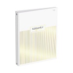 Тетрадь на кольцах А5, 120л., BG «Minimal», глянцевая ламинация, тиснение фольгой