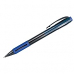 Ручка шариковая автоматическая Berlingo «SI-400» синяя, 0.7мм, грип