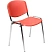 превью Стул офисный Easy Chair Изо красный (пластик, металл) (573685)