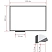 превью Доска пробковая 100x150 см Attache Iron
